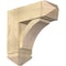 Ekena Millwork Thorton Arts and Crafts Rough Sawn Bracket w/ Offset Brace, Douglas Fir, 8"W x 22"D x 22"H BKT0806X22X22THR03RDF - alternate 1